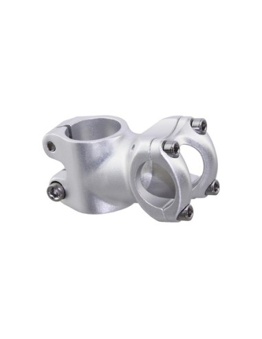 Alloy Stem 28.6/25.4mm 7081 50mm Silver.